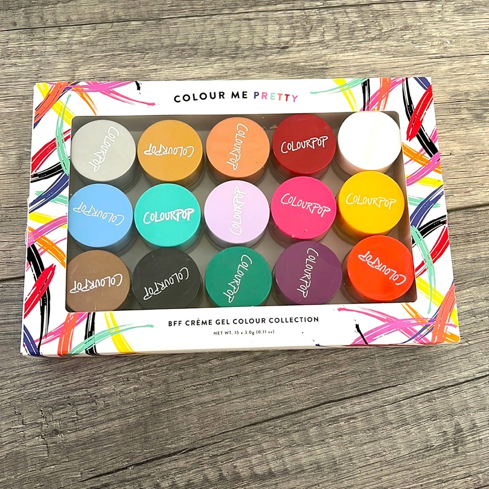 Colourpop 15 Crème Gel Colour Collection